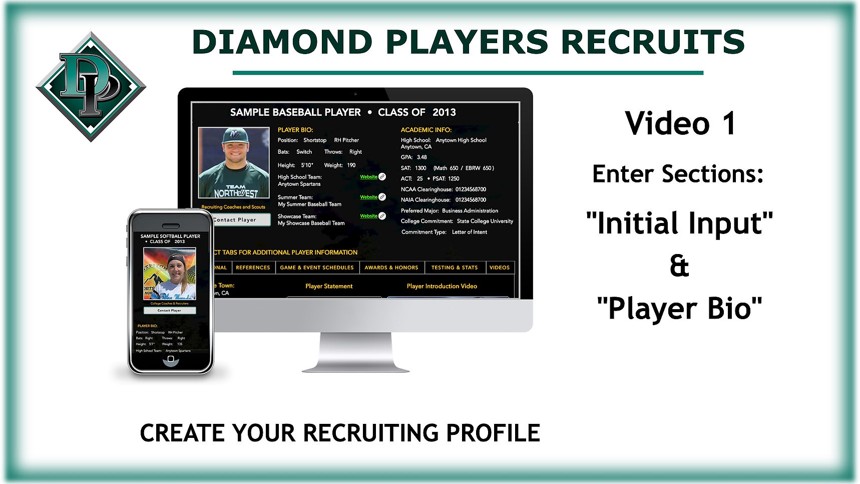 Create Recruiting Profile Video Series